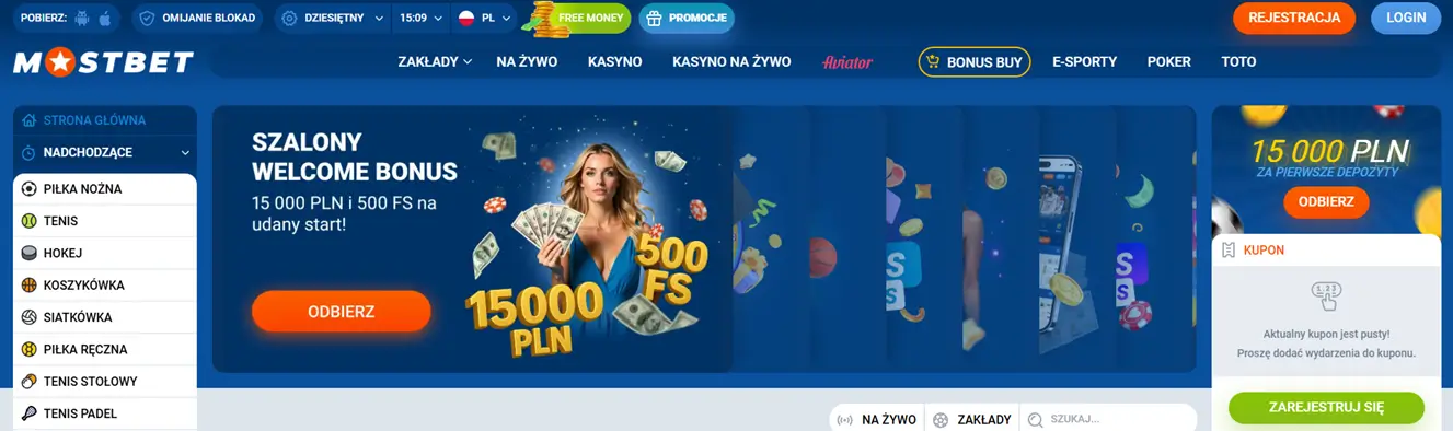 Strona główna Mostbet Casino